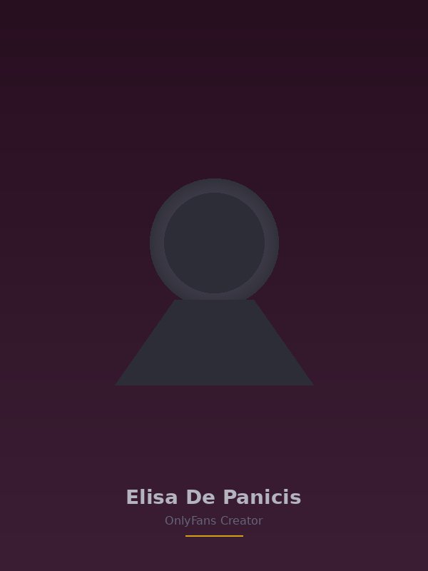 Elisa De Panicis creator OnlyFans Italia ponlyhub